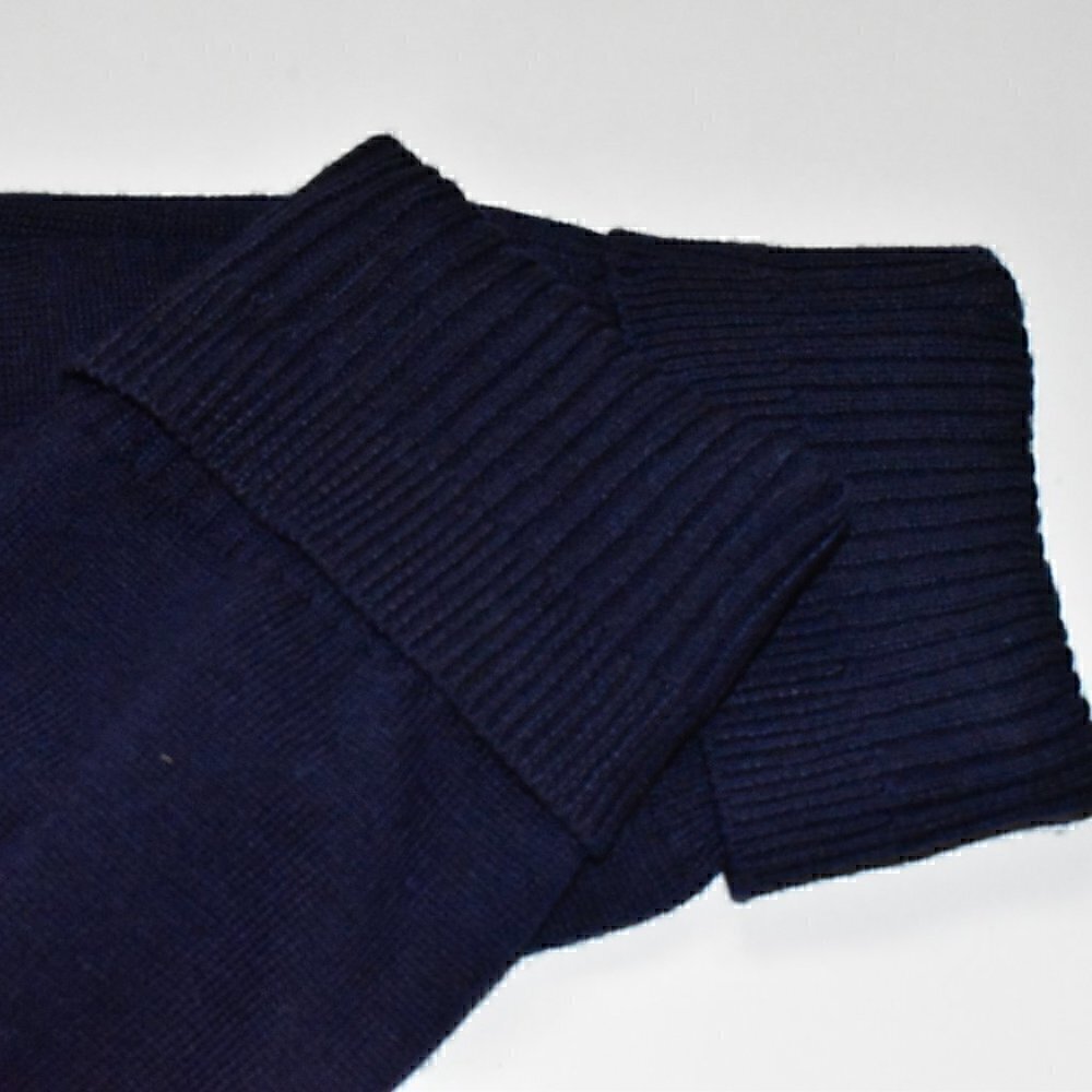 Magaschoni Man Long Sleeve Turtleneck Pullover Sweater Wool Blend Shirt Size L - Picture 8 of 10
